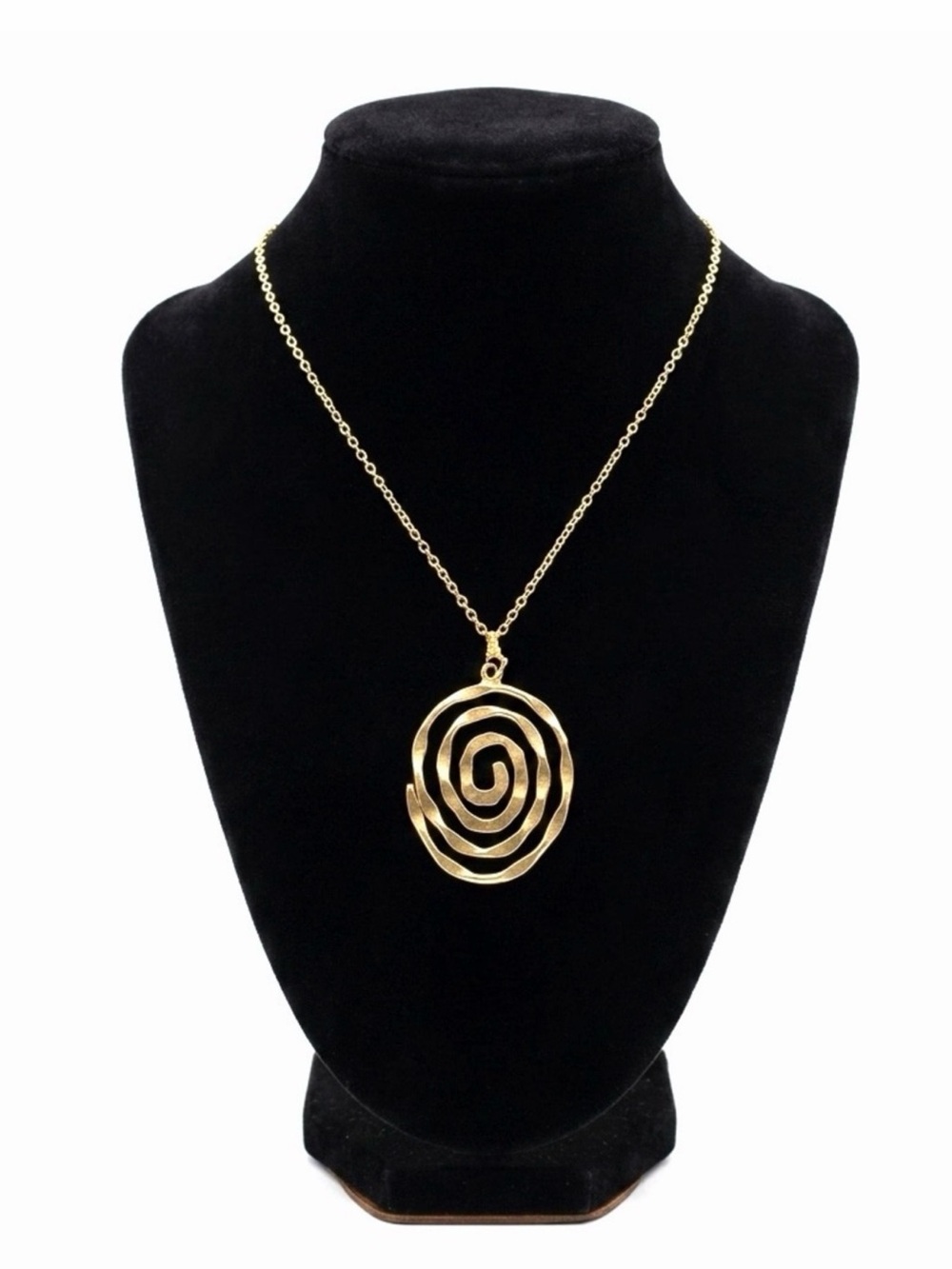 New God’s Thumbprint 10k Gold S925 Hallmarked Necklace Handmade One Of A Kind